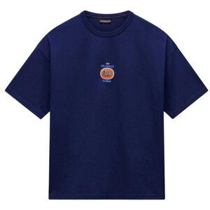 Napapijri Mens Krous Oversized T-Shirt / Naval Academy